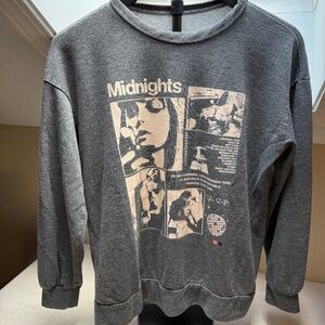 Taylor Swift Midnights Album Sweatshirt Size Small